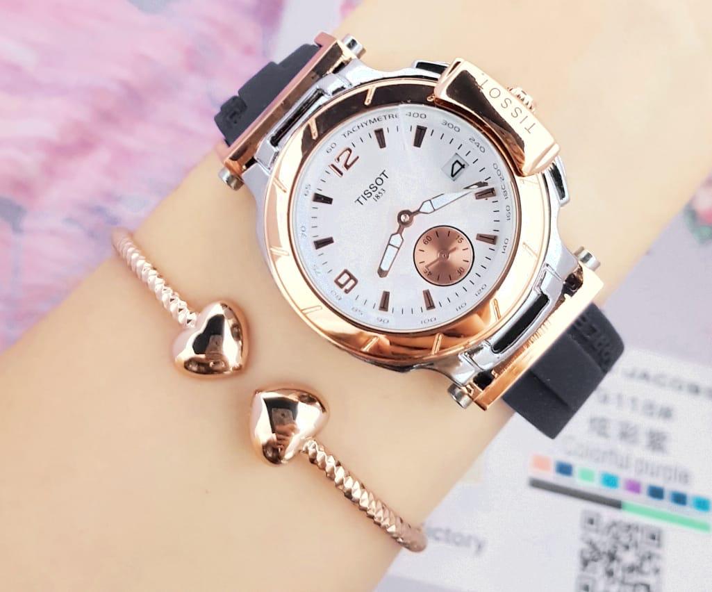 Reloj Tssot T Race Dama + Pulsera GRATIS