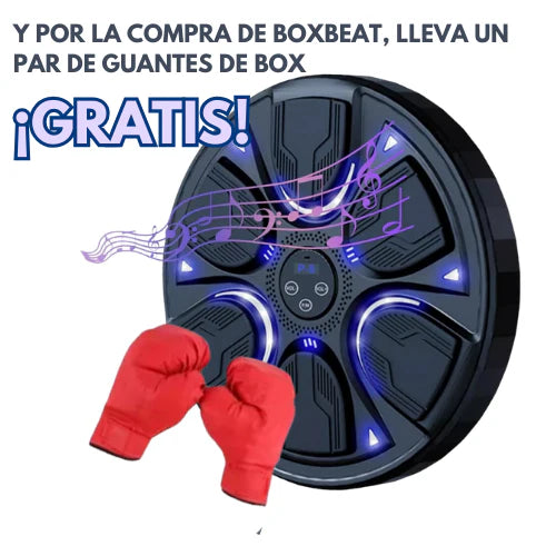 BoxBeat | Tablero de boxeo musical - GRATIS guantes de box